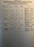 Тарифы с 01.07.2022 Петровское ш.48 и Петровское ш,48к.1